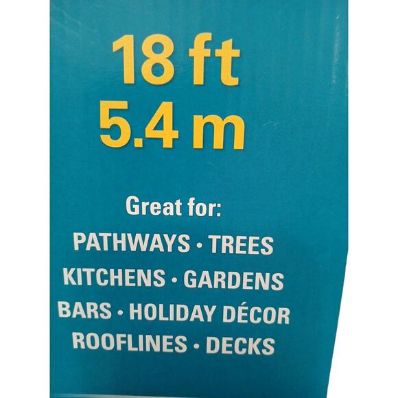 18 ft LED Rope Light Indoor Outdoor Holiday Porch Patio Pathway Palm Trees Party - Picture 4 of 14